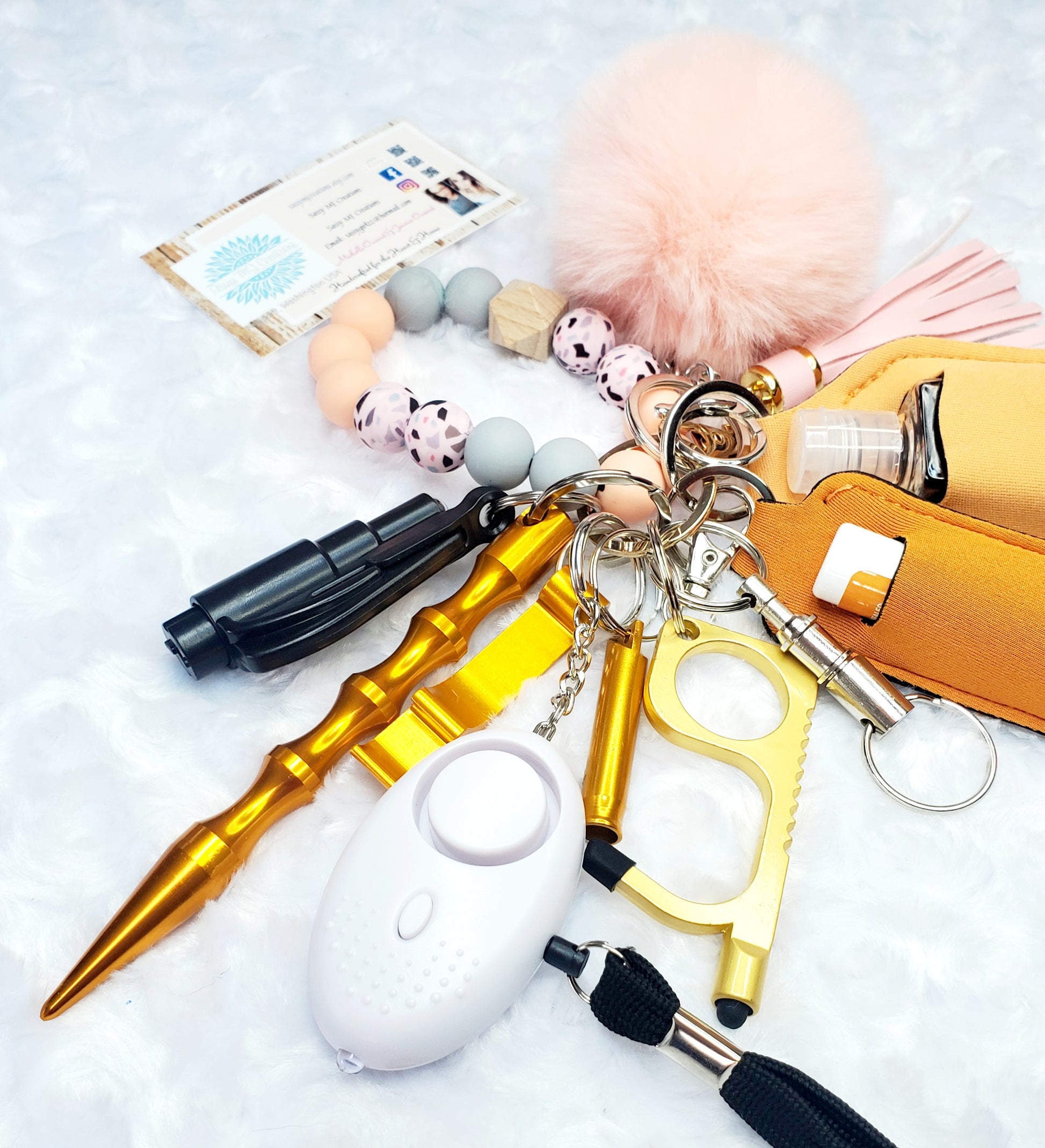 Sassy Bead Shoppe Crime Keychain Kit