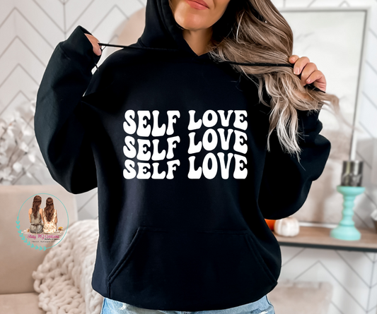 Self Love Hoodie | Pullover | Sweatshirt | Self Love | Safety | Love | Unisex | Men | Women | Gildan