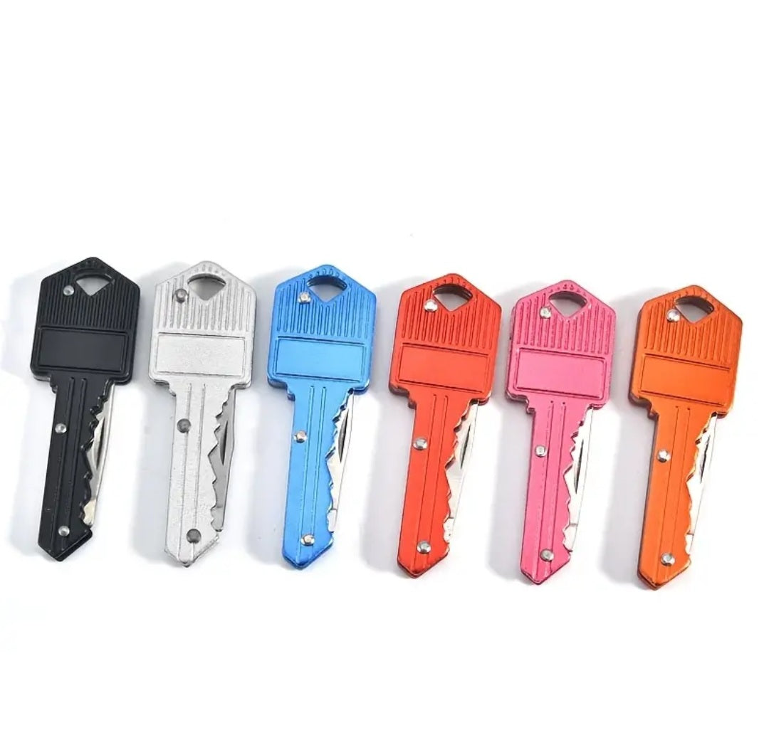 Black Glitter Safety Keychain Set-Personal Safety Kit 15 pc.